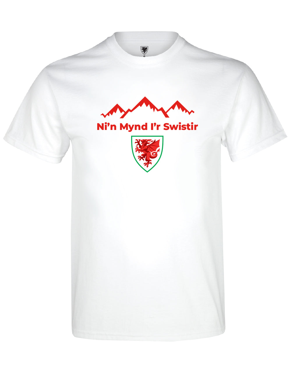 Official Team Wales Mountain T-Shirt - White